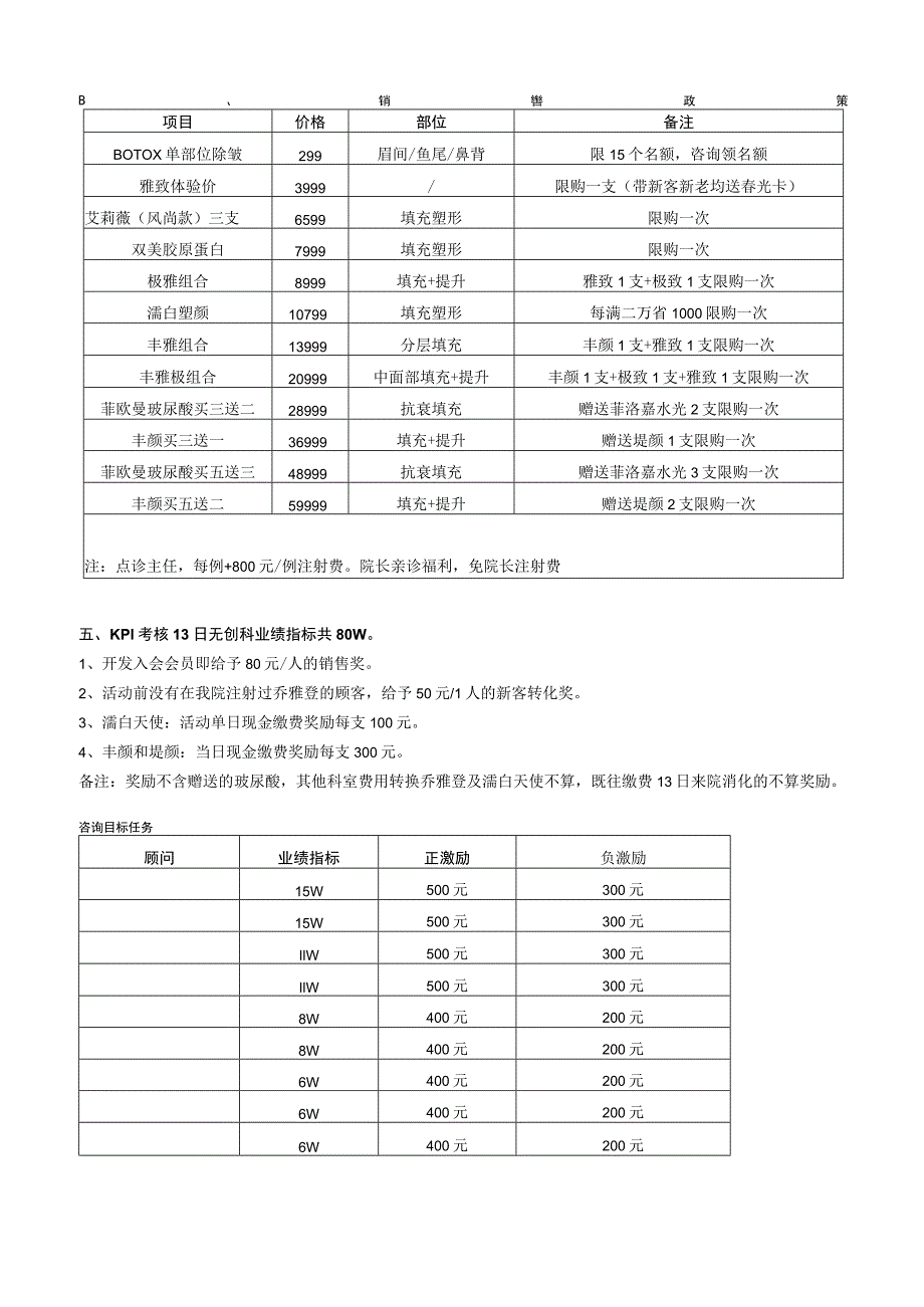 医美整形无创注射专场活动方案.docx_第2页