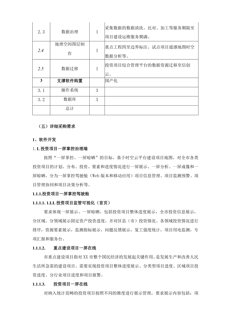 XX市投资在线应用项目建设需求说明.docx_第3页