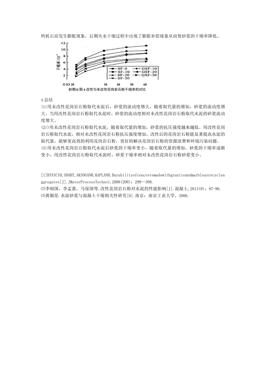 改性花岗岩石粉对水泥的性能影响.docx_第3页