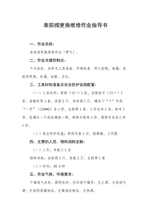 表前阀更换维修作业指导书.docx