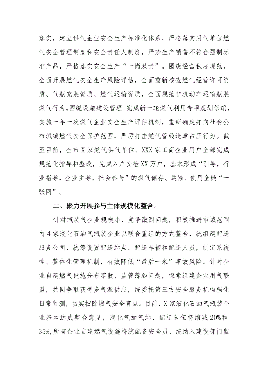 2023年燃气安全生产专项整治工作总结报告十篇.docx_第3页