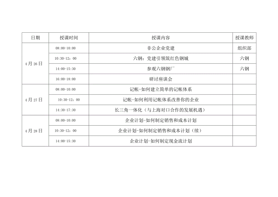 培训课程计划表.docx_第2页