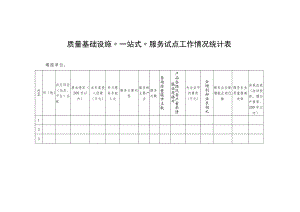 质量基础设施“一站式”服务试点工作情况统计表.docx