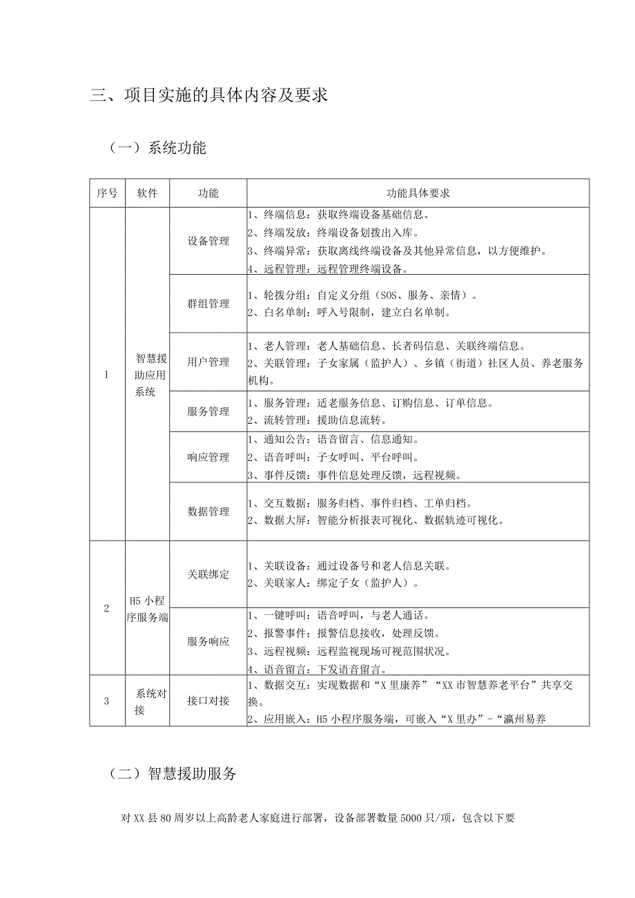 XX县高龄老人智慧救援项目需求说明.docx_第2页