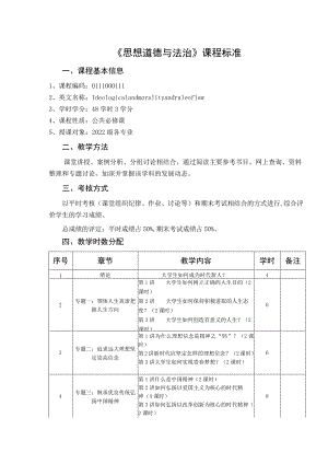 《思想道德与法治》课程标准23.2.docx