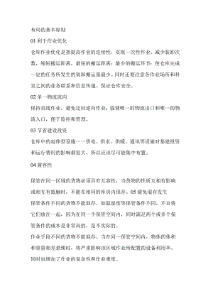 仓库布局规划的基本原则与方法.docx