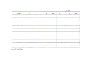 退料单参考范本 .docx