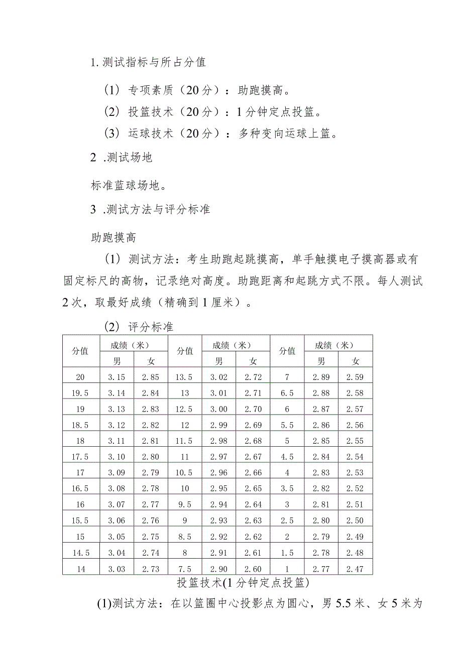 十堰市招考体育教师面试内容及评分标准.docx_第3页