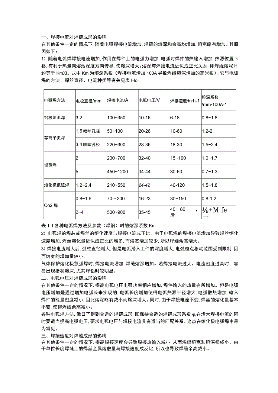 焊缝成形不好的原因分析.docx_第1页