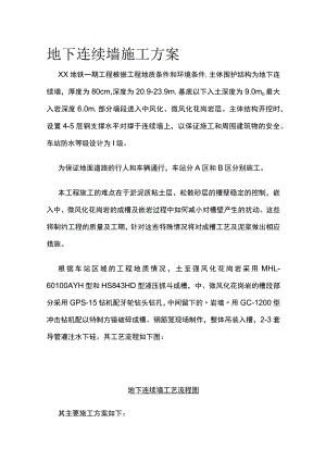 地下连续墙施工方案(全).docx