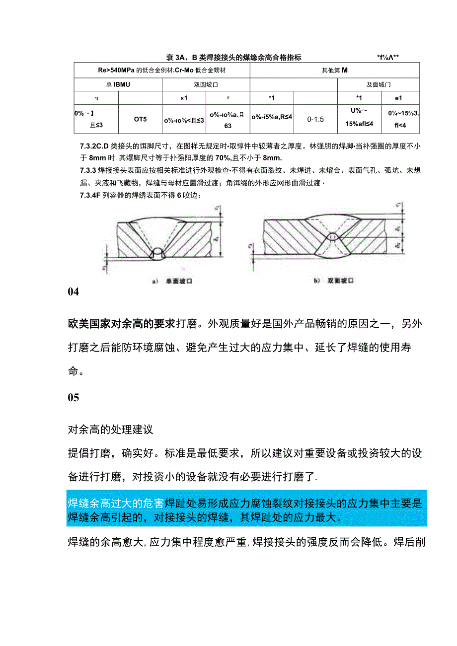 焊缝余高的要求与处理办法.docx_第2页