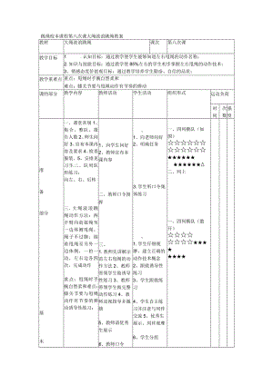 跳绳校本课程第八次课大绳波浪跳绳教案.docx