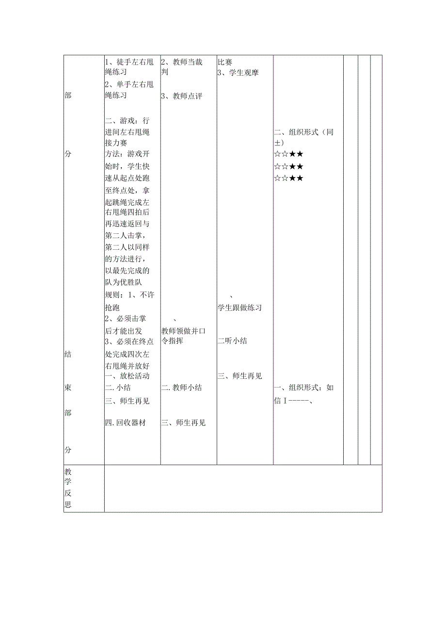 跳绳校本课程第二次课双脚跳绳教案.docx_第2页