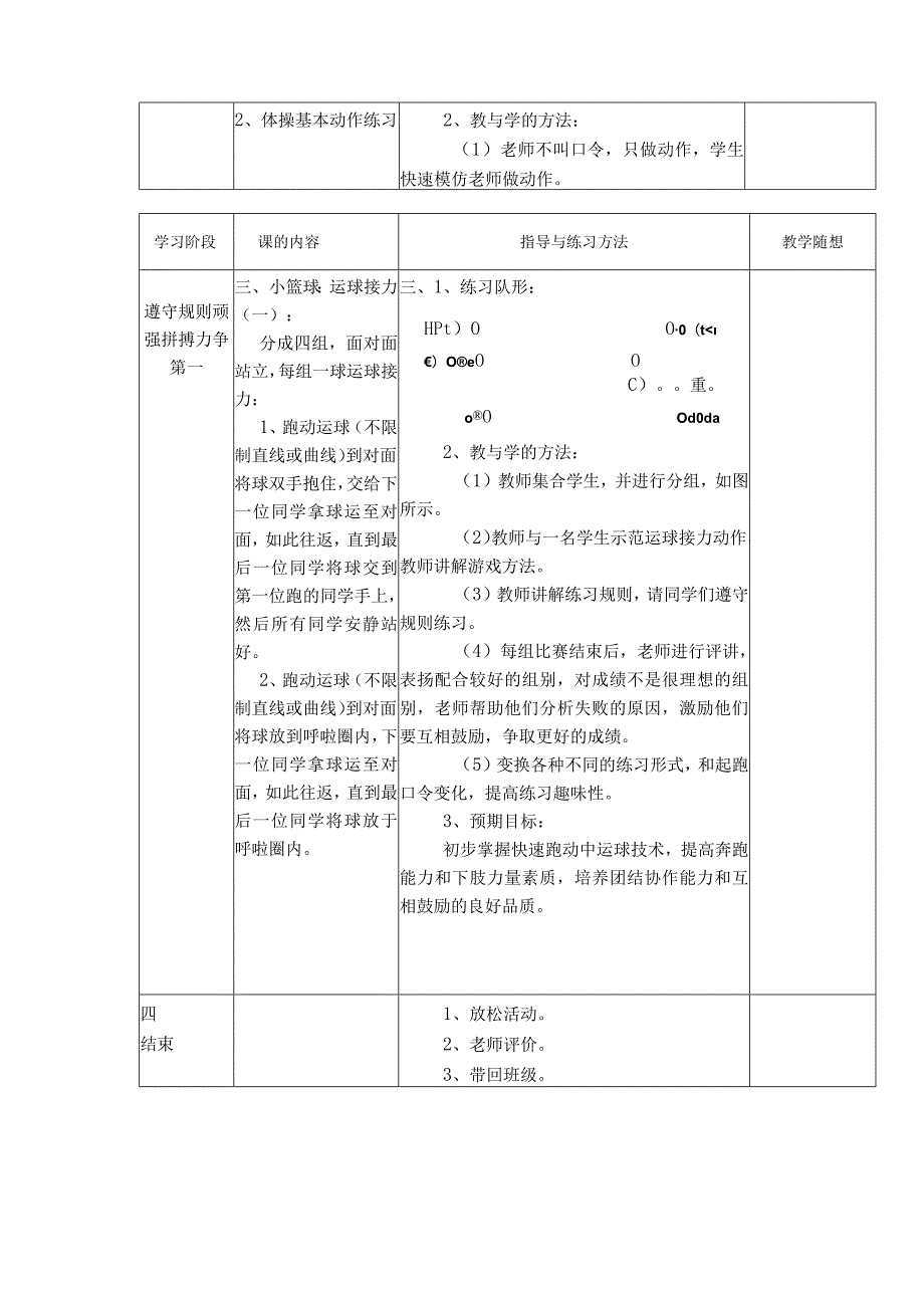 小学六年级体育与健康第一学期进一步体验快速奔跑中如何控球提高奔跑能力教学.docx_第2页