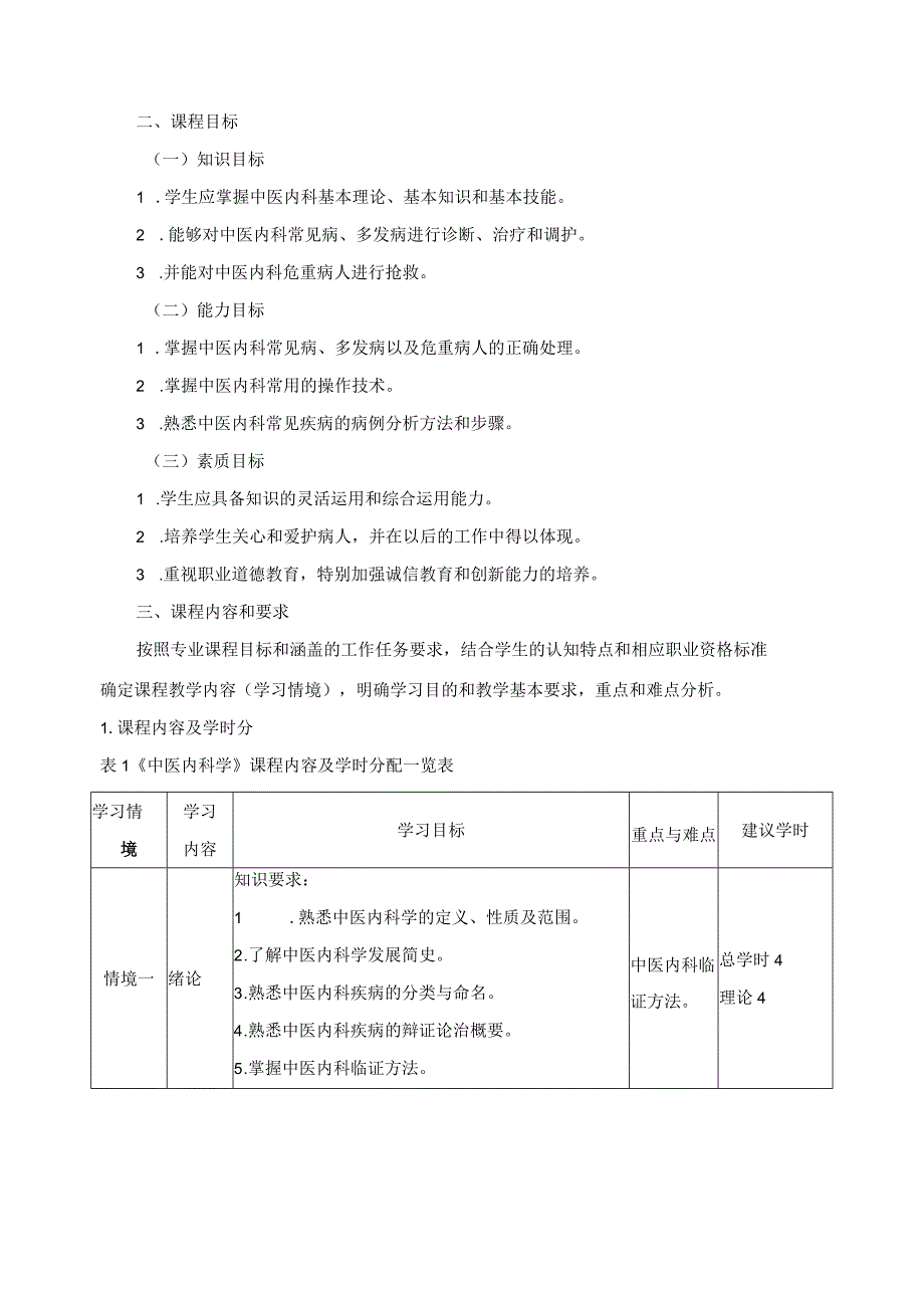 《中医内科学》课程标准.docx_第3页