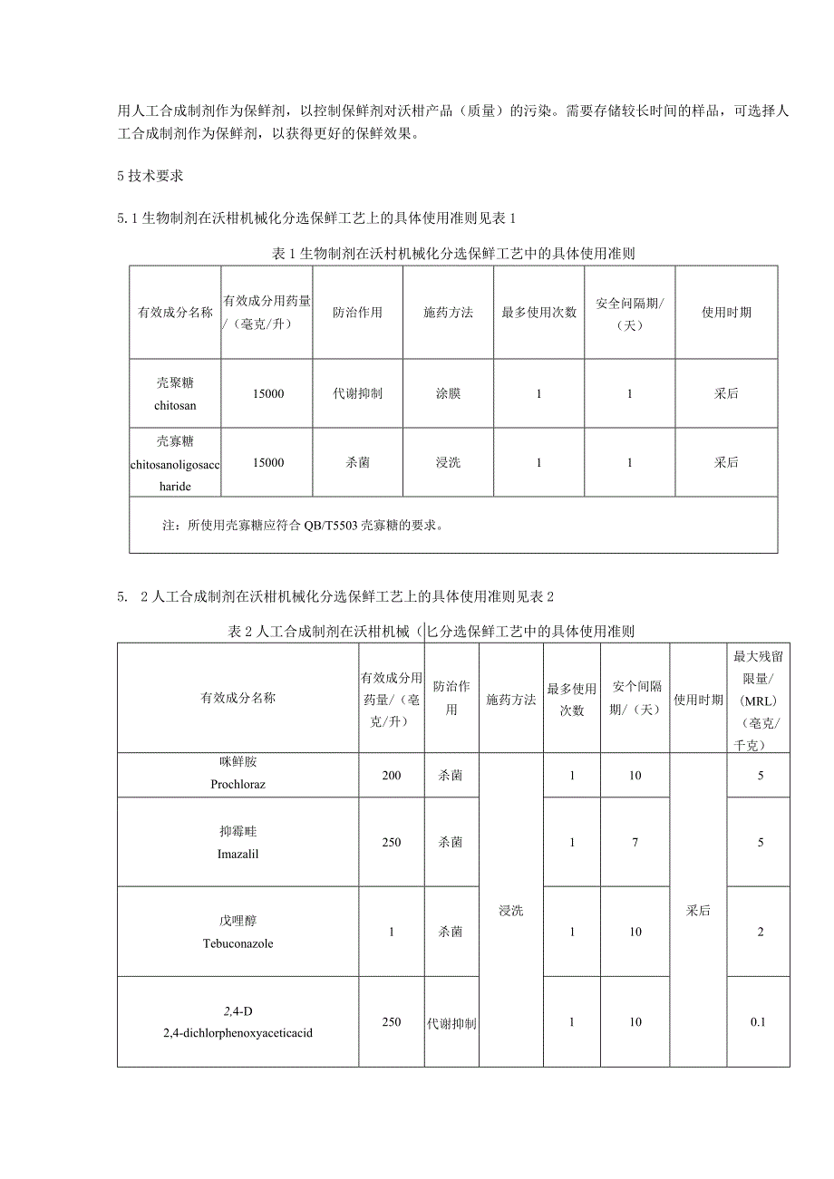 沃柑贮藏保鲜剂使用规范.docx_第2页