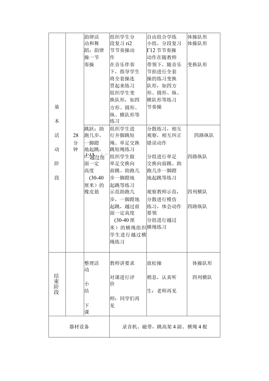 中小学足球韵律活动和舞蹈教案.docx_第2页