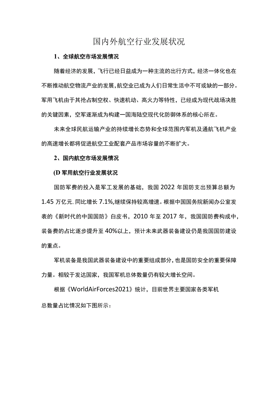 国内外航空行业发展状况.docx_第1页