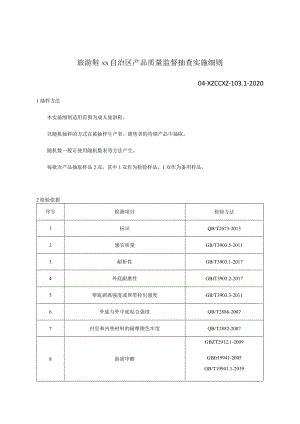 旅游鞋产品质量监督抽查实施细则.docx