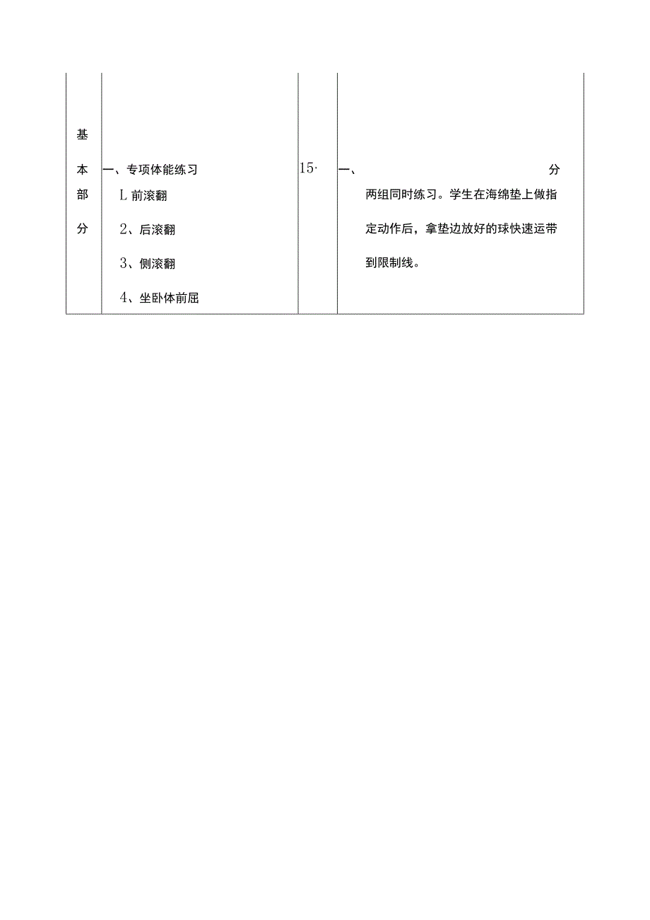 足球训练备课第5次课学习运球技术脚背内外侧运球.docx_第3页