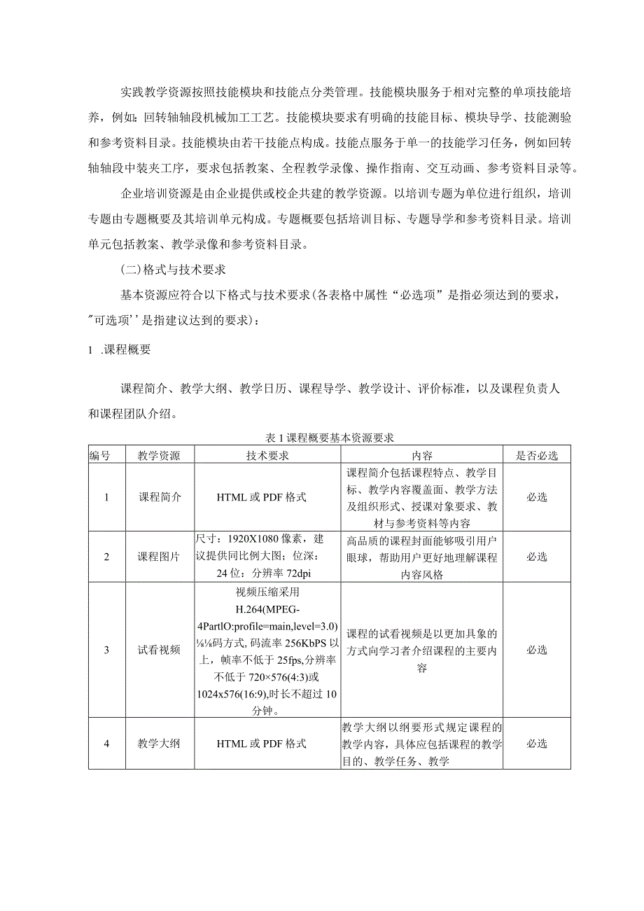 辽宁省职业教育精品在线开放课程建设技术要求.docx_第3页