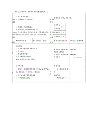 小学体育二年级体育小球类游戏拍球比多教案.docx