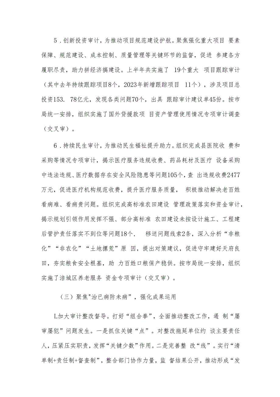 上半年审计局、人社局工作总结和下半年工作计划两篇供借鉴.docx_第3页