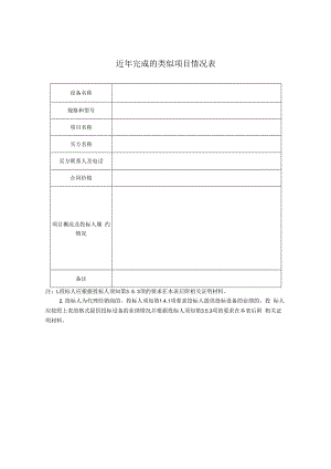 近年完成的类似项目情况表21(2023年).docx