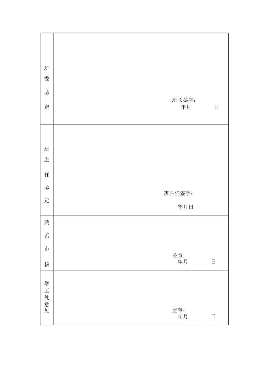 江西财经职业学院学生学年鉴定表.docx_第2页