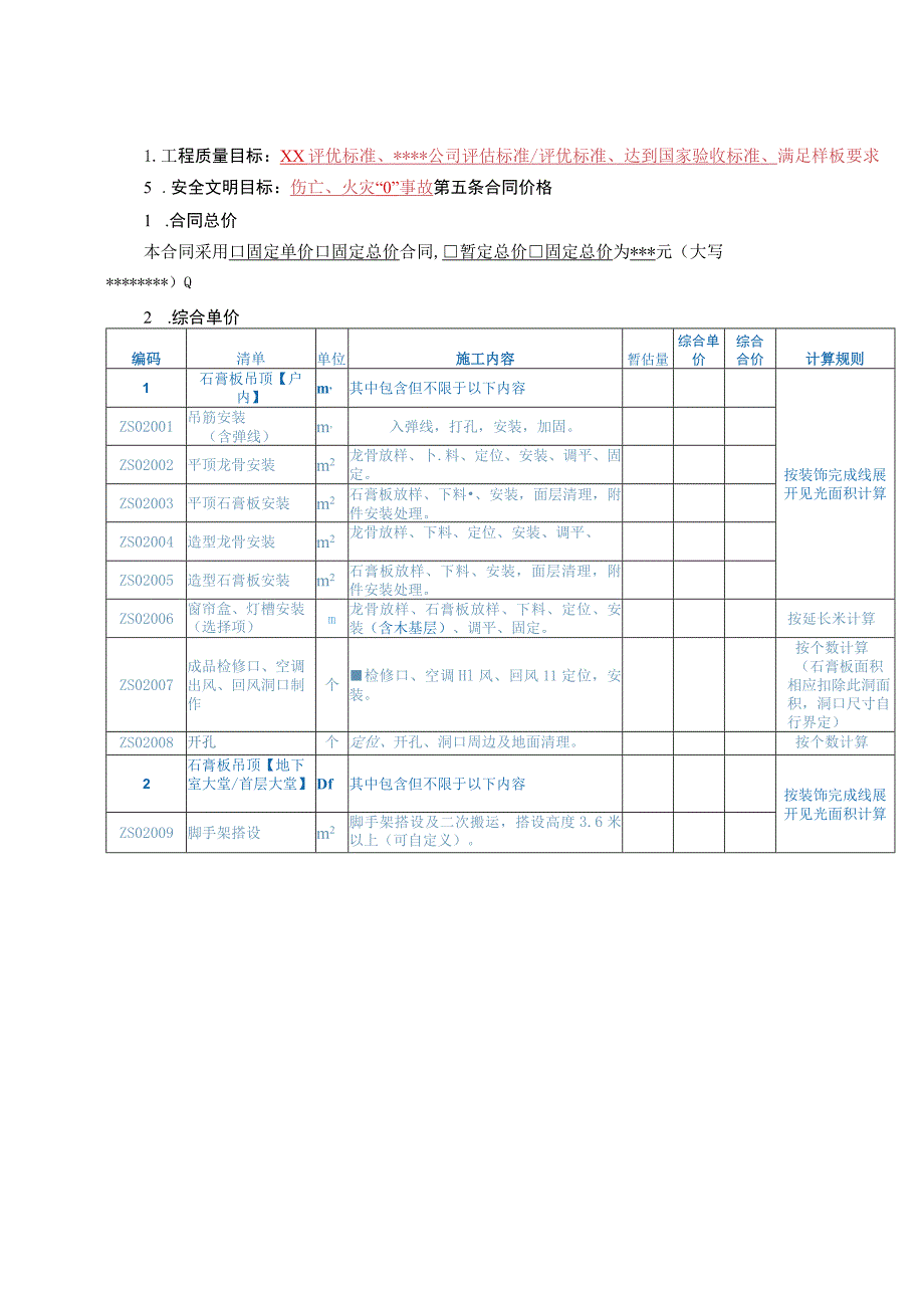 吊顶工程劳务承包协议书.docx_第3页