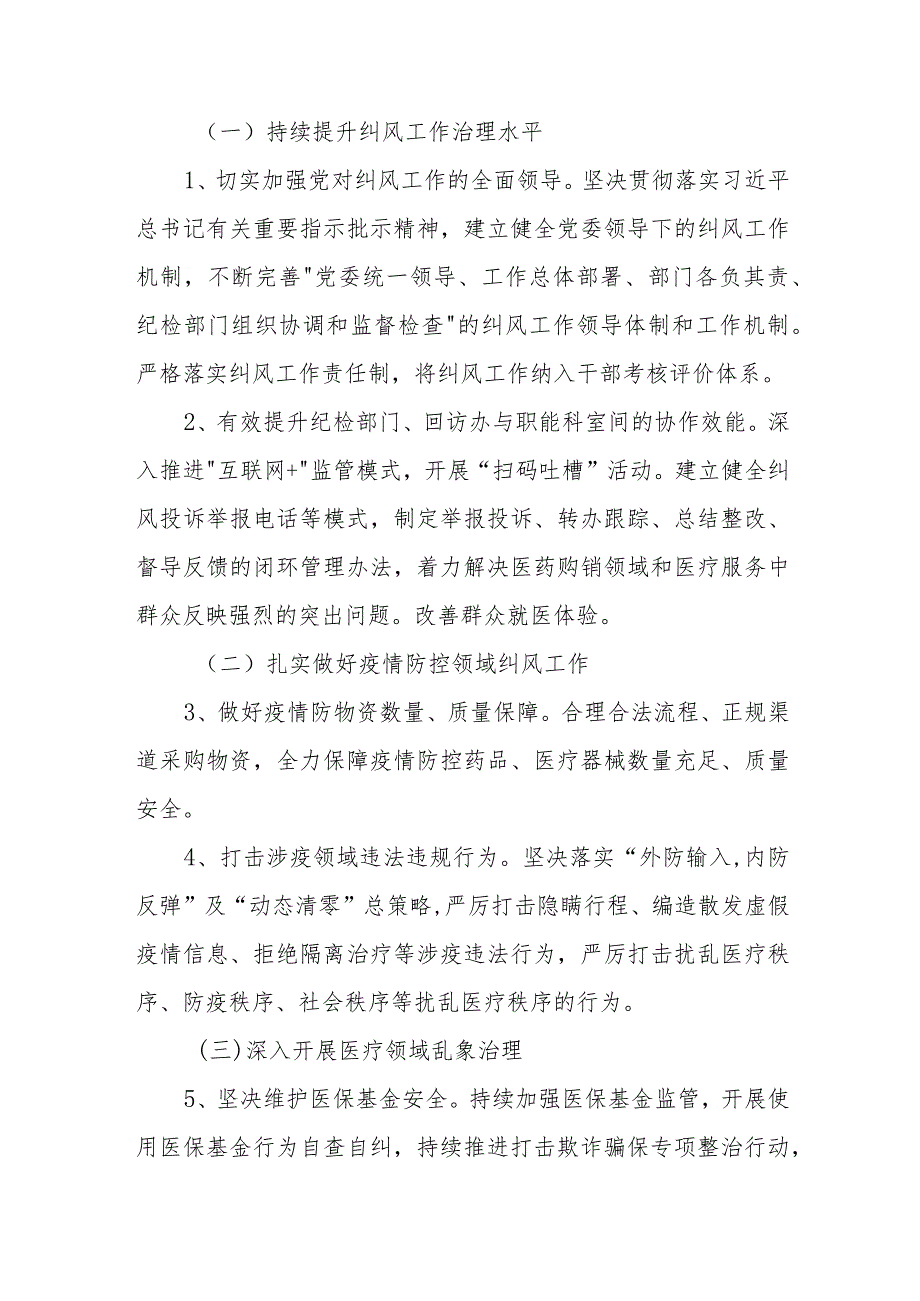 11篇医药领域腐败问题集中整治工作实施方案工作情况报告自查自纠报告.docx_第3页