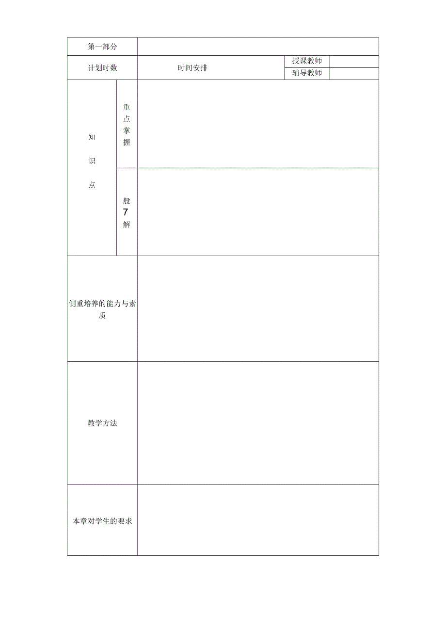 福州软件职业技术学院授课计划.docx_第2页