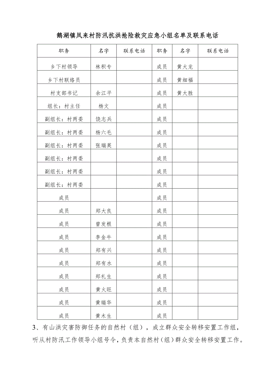 鹅湖镇凤来村山洪灾害防御预案.docx_第2页