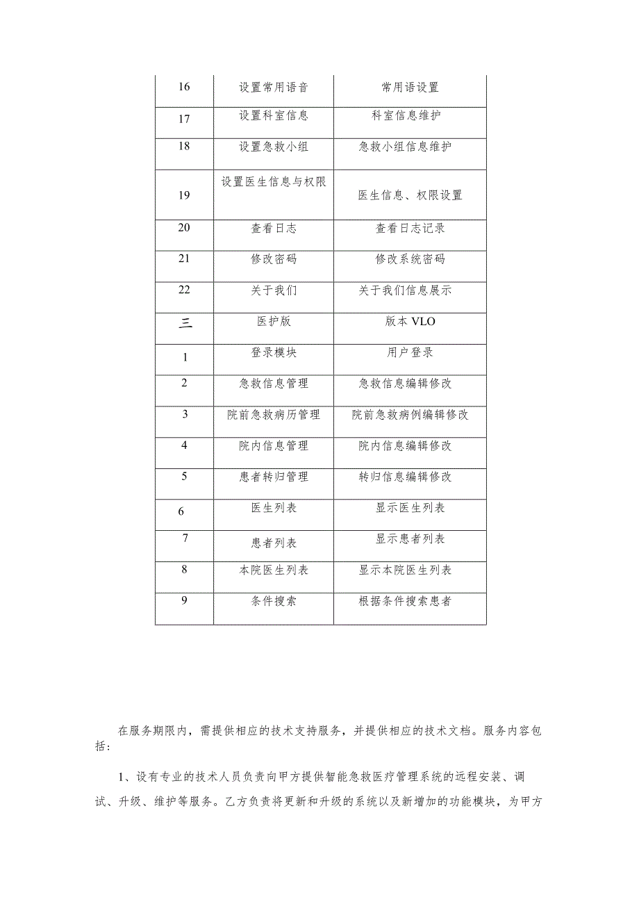 金华市中心医院全国严重创伤救治信息交互联动系统服务项目技术参数.docx_第3页