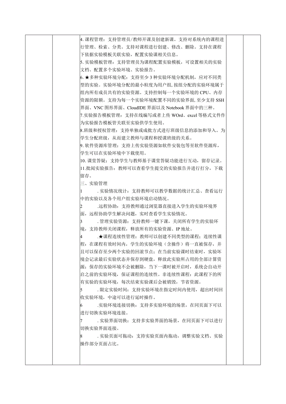 湄洲湾职业技术学院大数据产教融合实训平台产品技术参数.docx_第2页