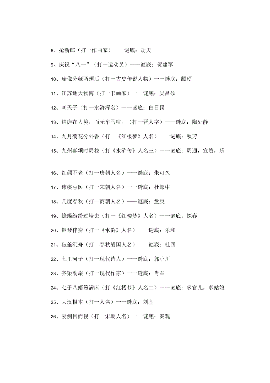 人名谜语有哪些.docx_第2页