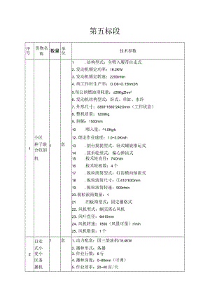 第五标段技术参数.docx