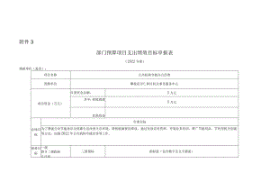 部门预算项目支出绩效目标申报表.docx