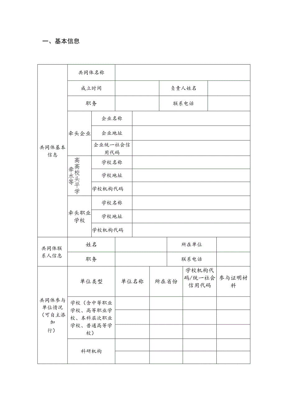 行业产教融合共同体申报书.docx_第2页