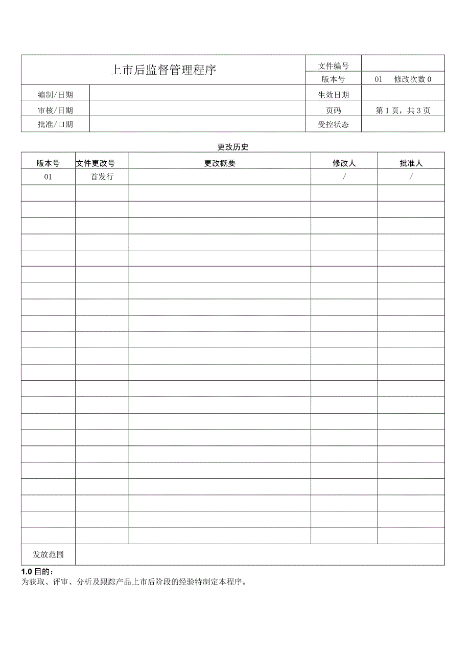 上市后监督管理程序.docx_第1页