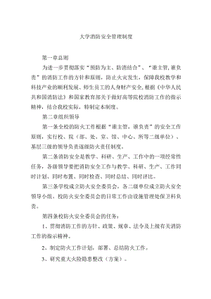 大学消防安全管理制度.docx