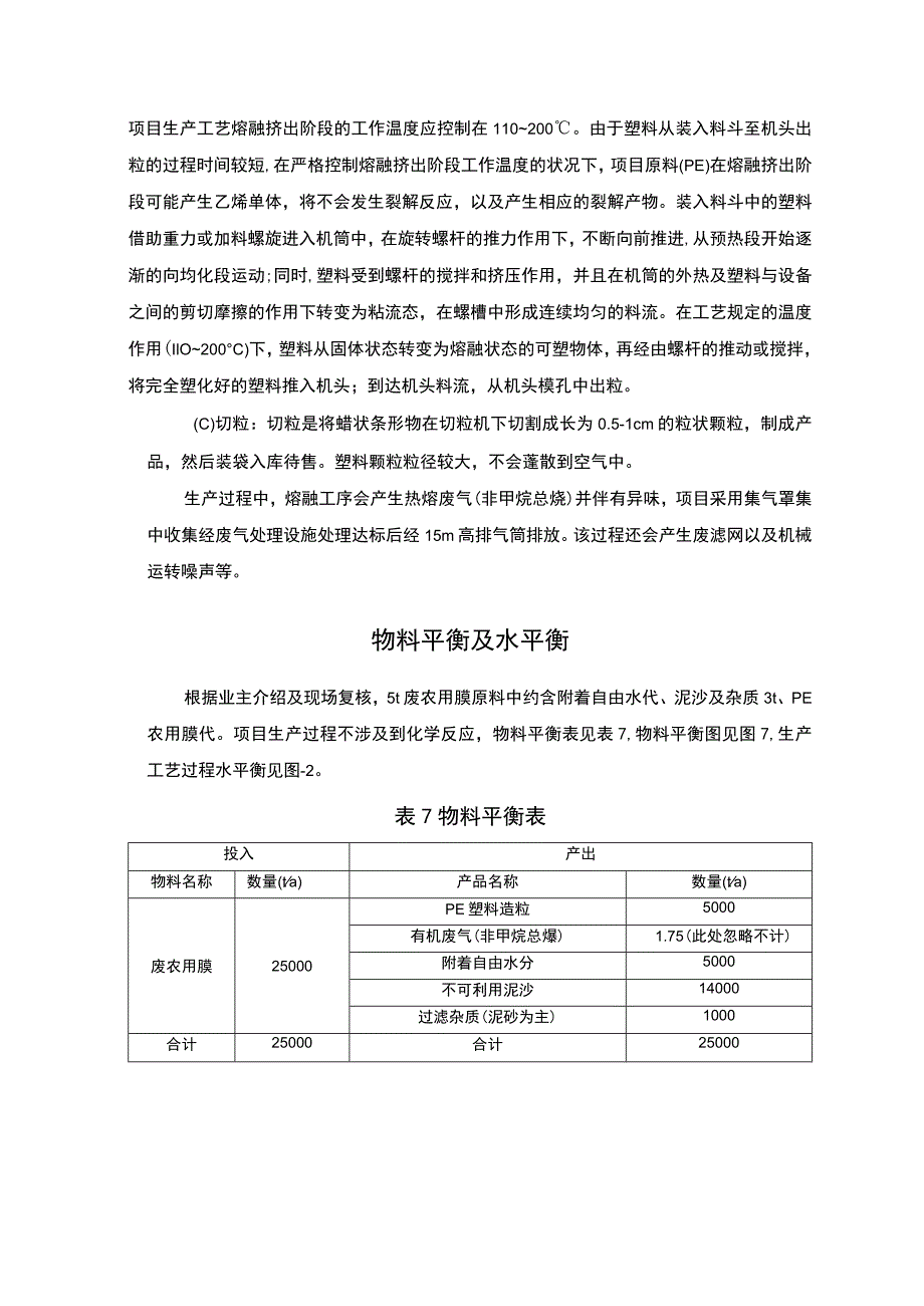 塑料颗粒生产项目工艺流程及产污环节.docx_第2页