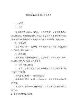 校园交通安全事故应急处置预.docx