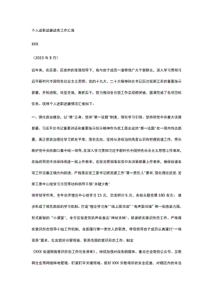 个人述职述廉述责工作汇报.docx