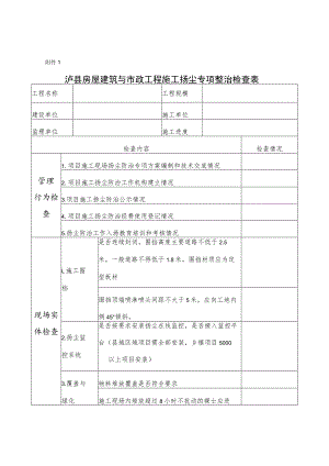 （附件1）泸县房屋建筑与市政工程扬尘防治检查表2023.docx