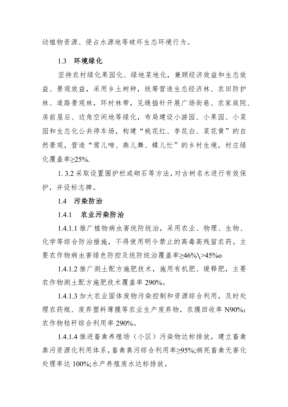 高质量美丽宜居村庄建设标准.docx_第2页