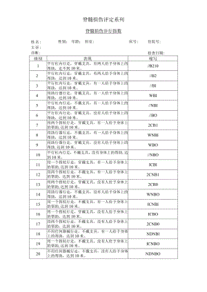 康复医学科-脊髓损伤步行指数.docx