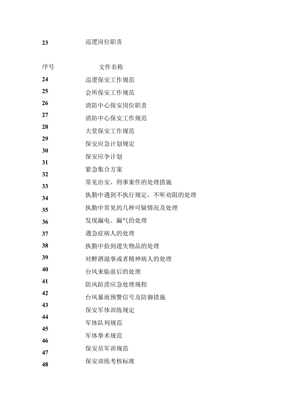 某某物业公司保安工作手册.docx_第3页