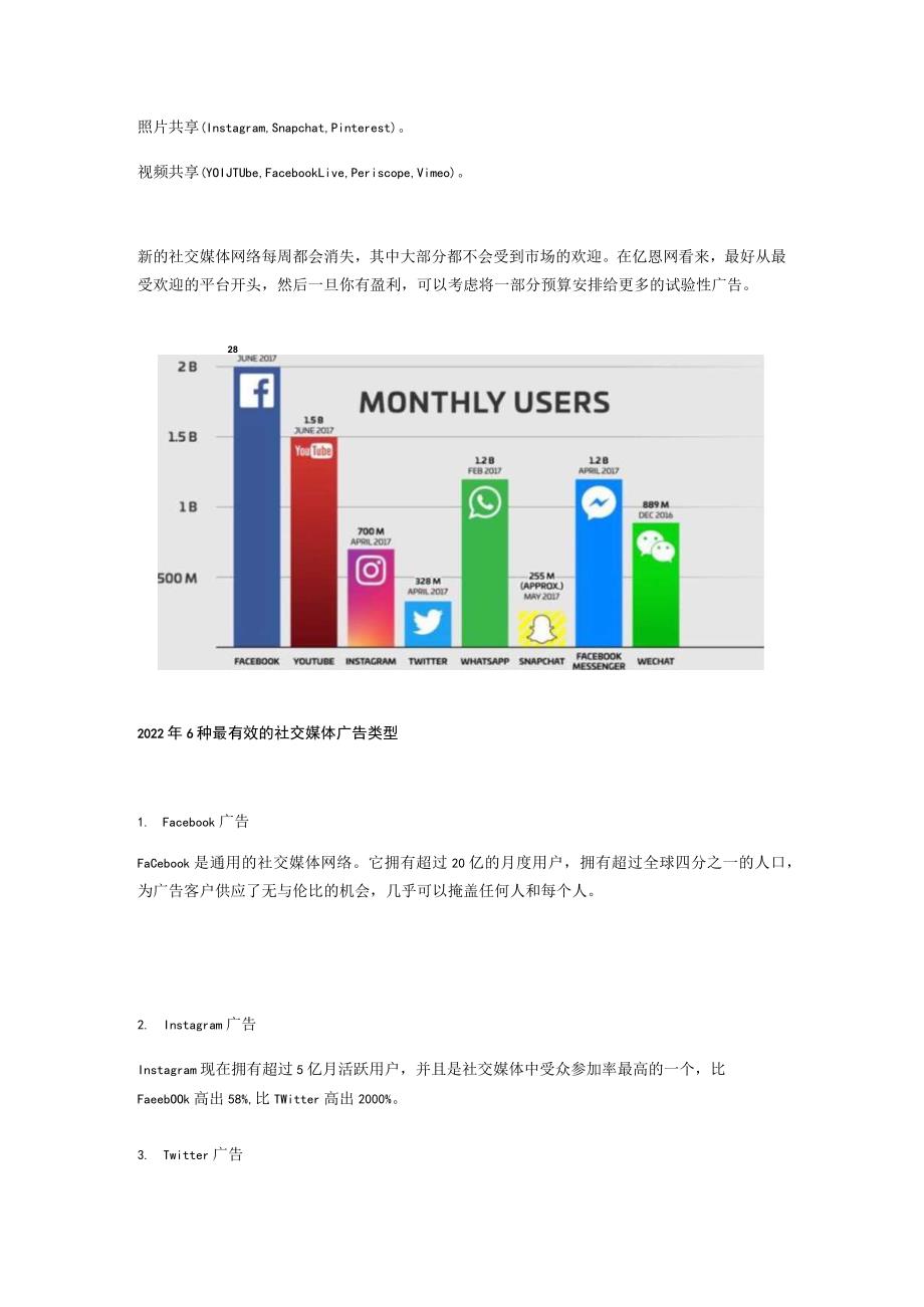 2019年6种最有效的社交媒体广告类型.docx_第2页