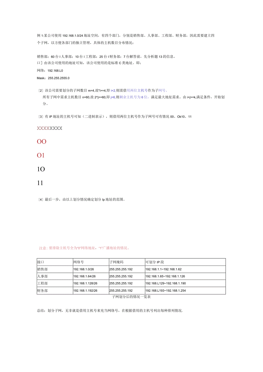 网络技术-子网掩码详解及子网划分.docx_第3页